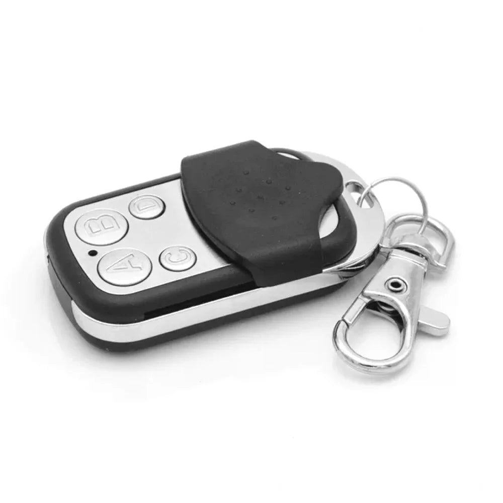 433MHz EV1527 Learning Code Wireless Remote Control Metal 4 Buttons Transmitter Controller for Garage Door - 3