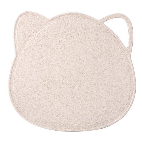 Cartoon Cat Antibacterial Wheat Straw Cutting Board Kitchen Chopping Board - 1