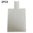 2Pcs Foldable Cutting Board PP Shovel Shape Non-slip Chopping Board (BPA Free, No FDA) - White - 1