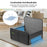 FUNADD FA2003 Anti-dirt Car Trip Pet Safety Seat Breathable Dog Cat Nest - 4