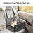 FUNADD FA2003 Anti-dirt Car Trip Pet Safety Seat Breathable Dog Cat Nest - 6