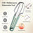 3-in-1 Watermelon Fork Slicer Cutter Stainless Steel Fruit Scooper Tool for Camping Kitchen Gadgets - Green - 7