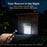 D1058 Solar Automatic Chicken Coop Door Opener 5000mAh Remote Control Anti-Pinch Digital Display Door Opener for Pet - White - 3