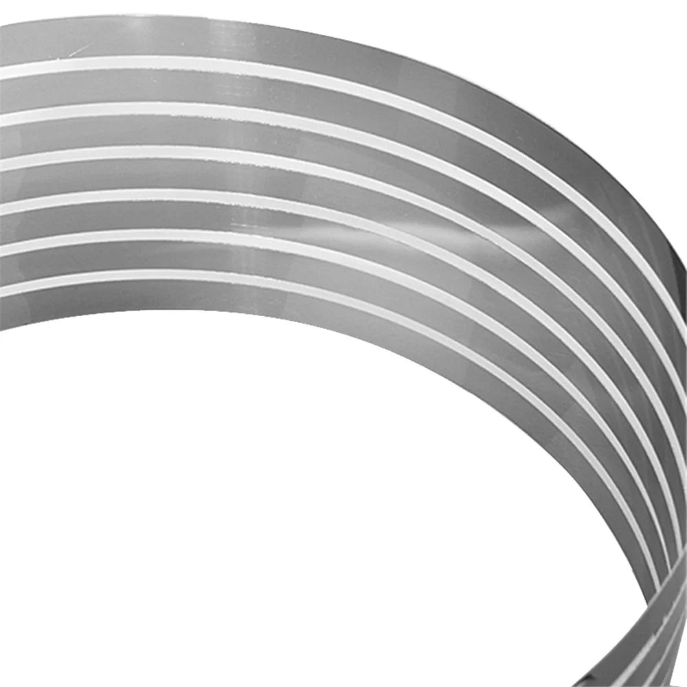 Cake Ring 6 to 8 Inch Adjustable Round Stainless Steel Mousse Mould Ring Bakeware Tool (BPA-free, No FDA Certificate) - 7