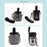 LDLC QS-001 Pet Gift Training Bag Outdoor Multifunctional Dog Snack Bag Dog Treat Pouch Training Supplies - Dark Grey - 6