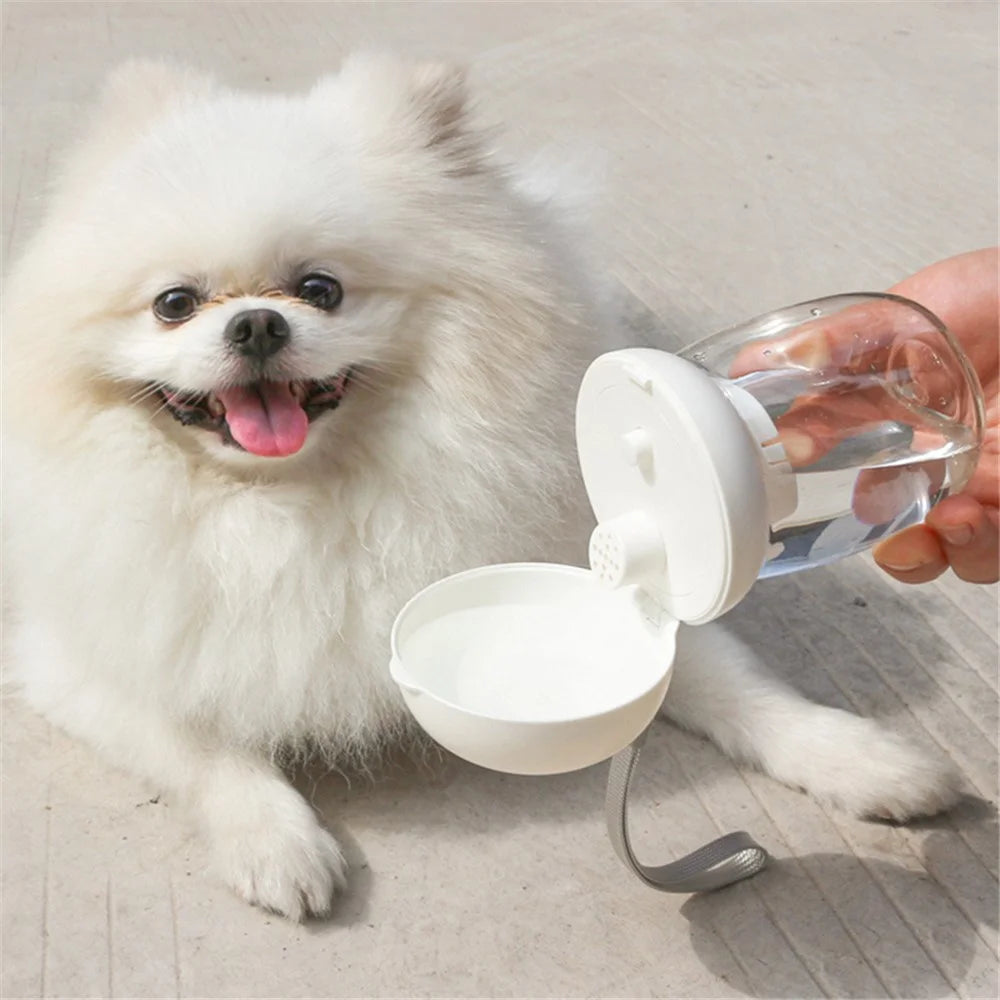 300ml Dog Cat Go Out Kettle Drinker Portable Water Cup Water Feeder Gift (BPA Free, No FDA Certificate) - Light Green - 2