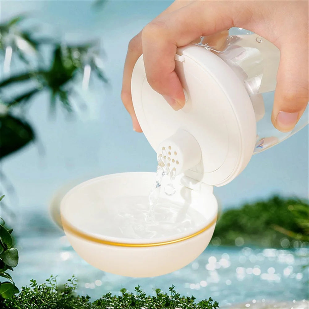 300ml Dog Cat Go Out Kettle Drinker Portable Water Cup Water Feeder Gift (BPA Free, No FDA Certificate) - Light Green - 4