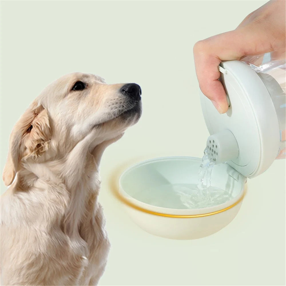 300ml Dog Cat Go Out Kettle Drinker Portable Water Cup Water Feeder Gift (BPA Free, No FDA Certificate) - Light Green - 5