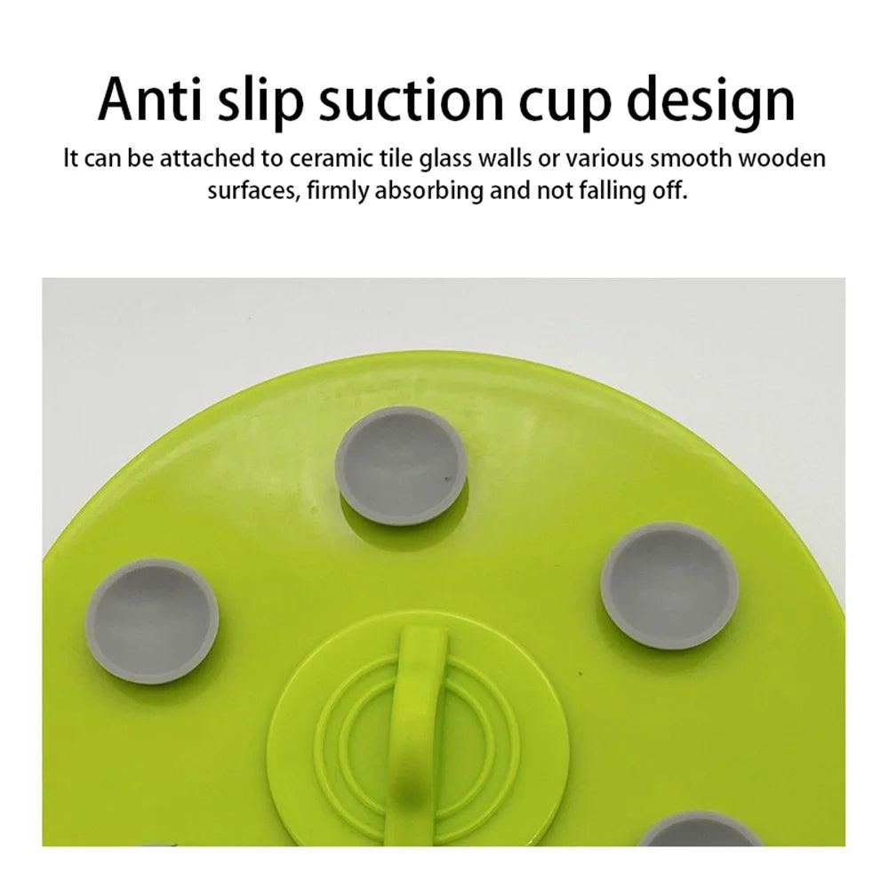 Dog Cat Food Licking Mat PP+TPR Pet Anti Choking Slow Feeder Food Pad (No FDA Certification, BPA Free) - Green - 4