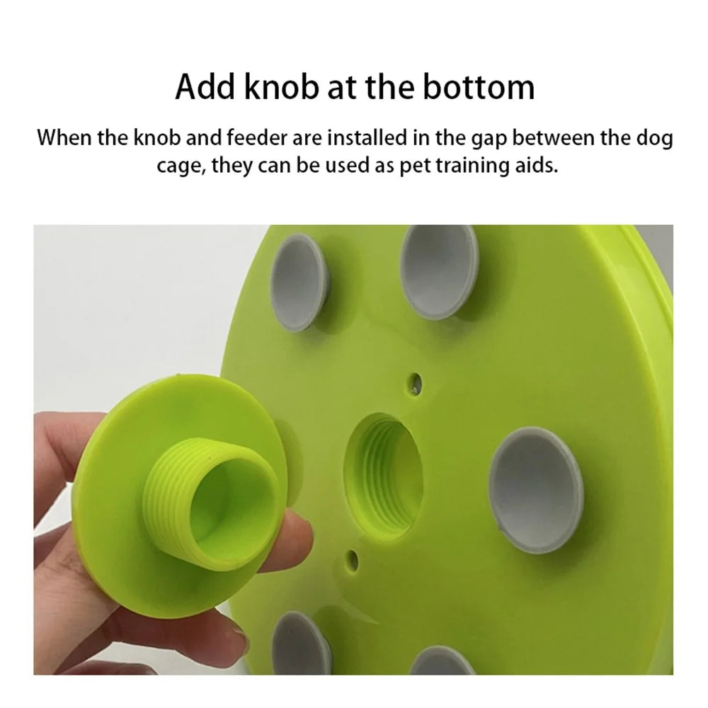Dog Cat Food Licking Mat PP+TPR Pet Anti Choking Slow Feeder Food Pad (No FDA Certification, BPA Free) - Green - 5