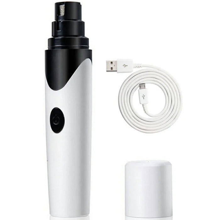K068 Pet Gift Nail Grinder Rechargeable USB Charging Low Noise Electric Nail Trimmer Clipper - 1