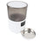 Pet Feeder 4L Automatic Food Dispenser Remote Voice Video Monitor for Cats Dogs - EU Plug / White - 1