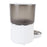 Pet Feeder 4L Automatic Food Dispenser Remote Voice Video Monitor for Cats Dogs - EU Plug / White - 4