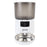 Pet Feeder 4L Automatic Food Dispenser Remote Voice Video Monitor for Cats Dogs - EU Plug / White - 6
