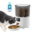 Smart WiFi 4L Automatic Food Dispenser App Remote Control Pet Feeder for Cats Dogs - EU Plug / White - 1