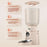 4.2L Smart Automatic Pet Feeder for Cats Dogs Timed Portion Control Food Dispenser (BPA Free, No FDA) - Black - 4