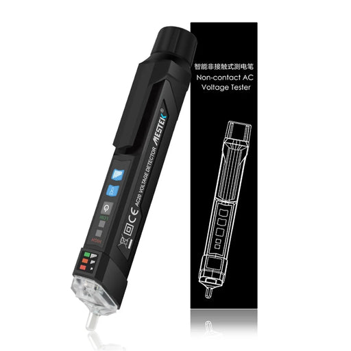 MESTEK AC20 12-1000V Smart Non-Contact Electric Test Pencil AC Voltage Alarm Smart Detector Tester Pen - 1