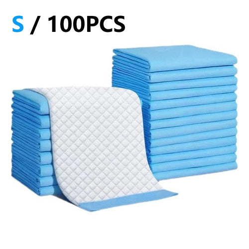 Pet Dog Diapers Thicken Strong Water-Absorbing Deodorizing Disposable Pet Pee Pad - Size S / 100Pcs - 1