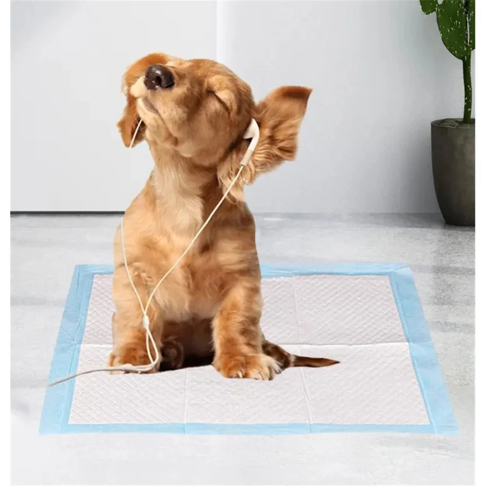 Pet Dog Diapers Thicken Strong Water-Absorbing Deodorizing Disposable Pet Pee Pad - Size S / 100Pcs - 5