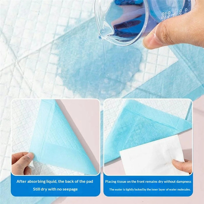 40Pcs Size L Strong Absorption Pet Training Pads Leak Proof Disposable Urine Pads for Dogs Cats, 60 x 60cm - 5