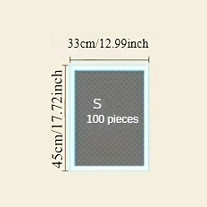 100Pcs Size S Pet Training Pads Bamboo Charcoal Odor Absorbing Disposable Dog Pee Pads, 33 x 45cm - 5