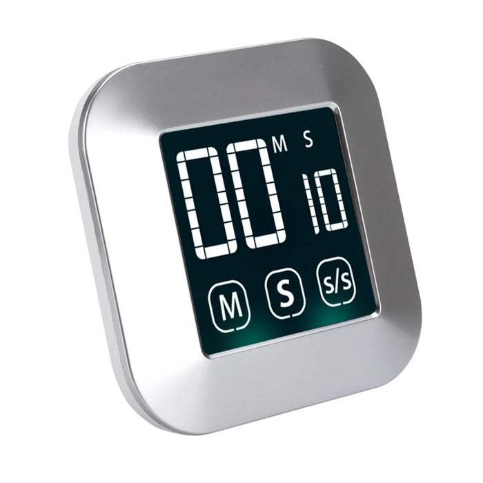 TS-83 LED Digital Kitchen Timer Touch Screen Alarm Clock for Cooking - 2