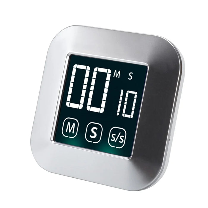 TS-83 LED Digital Kitchen Timer Touch Screen Alarm Clock for Cooking - 5