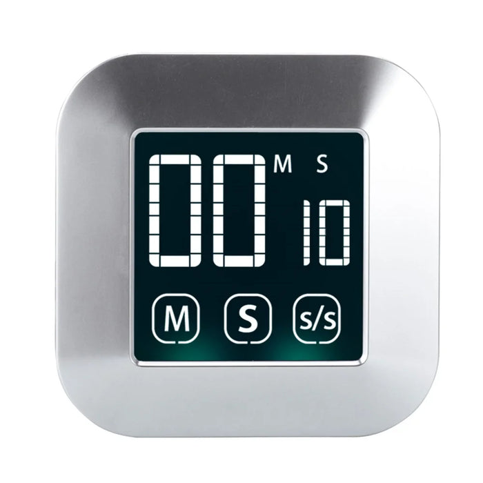 TS-83 LED Digital Kitchen Timer Touch Screen Alarm Clock for Cooking - 6