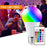 5W E27 RGB LED Bulb Light Remote Control Colorful Changing Home Decorative Atmosphere Lamp - Warm White - 3