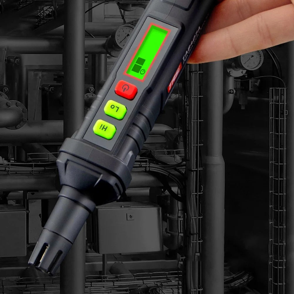 TASI TA8407A Gas Detector Handheld Pen Style Gas Detector Combustible Natural Gas Flammable Alarm Highly Sensitive Sensor - 4