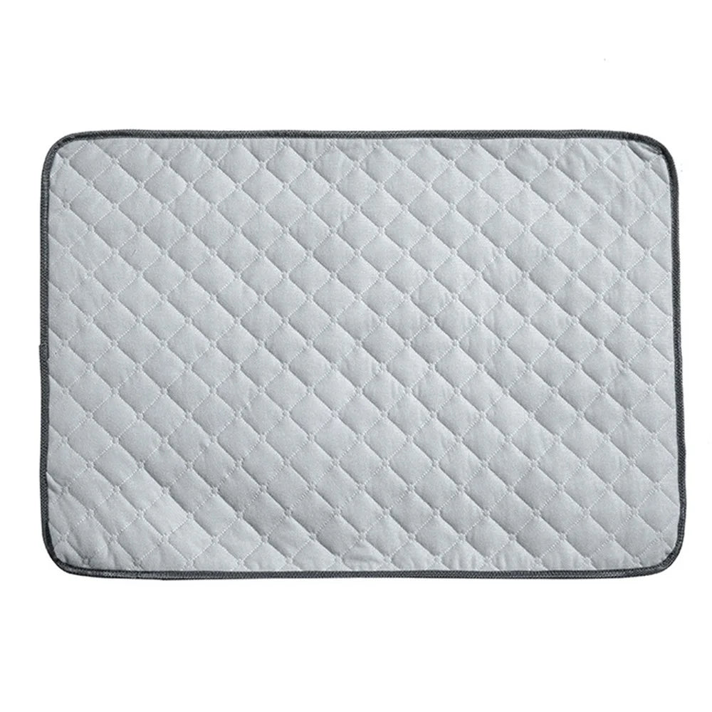 QS-103 50x70CM Washable Puppy Pet Training Pad Reusable Cat Dog Pee Pad Fast Water-Absorbent Housebreaking Pet Gift Mat, Size: L - 1