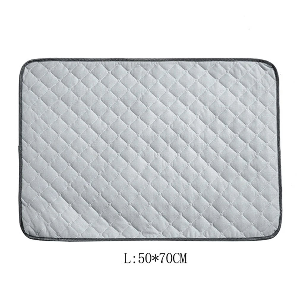 QS-103 50x70CM Washable Puppy Pet Training Pad Reusable Cat Dog Pee Pad Fast Water-Absorbent Housebreaking Pet Gift Mat, Size: L - 6