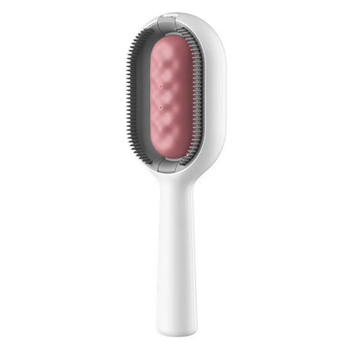 Pet Essential Oil Comb Grooming Brush Comb for Dogs and Cats Massage Removes Loose Fur - Pink / For Short Fur - 1