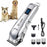 LANGBA Digital Display Cat Dog Clipper Electric Pet Trimmer Dog Grooming Clippers with 4 Limit Combs - Blue - 6