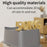 Cat Litter Box Anti-splash Top Opening Stainless Steel+ABS Cat Toilet - Black - 2