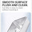 Large Opening Pet Cat Litter Box Anti-splash Stainless Steel+ABS Cat Toilet - Dark Grey - 4