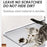 Large Opening Pet Cat Litter Box Anti-splash Stainless Steel+ABS Cat Toilet - Dark Grey - 5