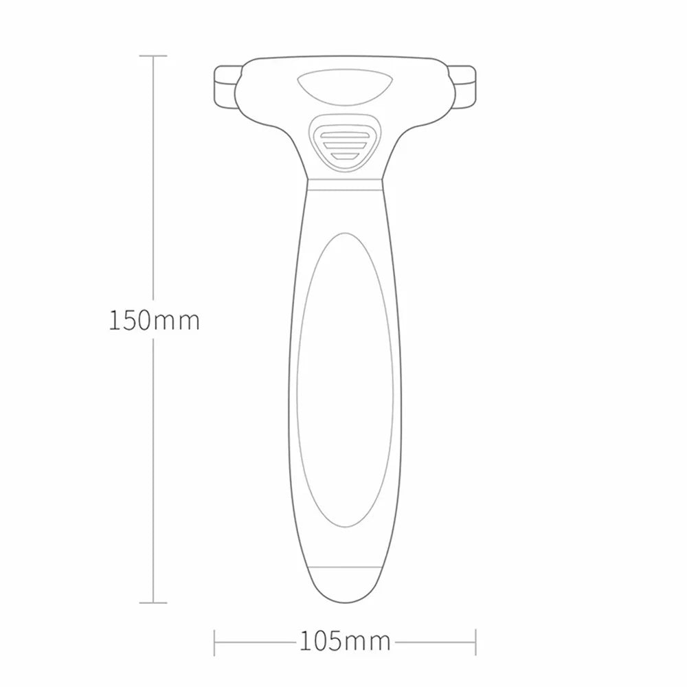 XIAOMIYOUPIN Pawbby MG-PCO001 Single-Handed Pet Hair Removal Comb (Chinese Version) - 5