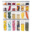 24Pcs / Set Kitchen Sealed Jar Grain Storage Box Refrigerated Odor-Free Transparent PP Fresh-Keeping Box (BPA Free, FDA Certified) - 4