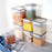 16Pcs / Set Kitchen Sealed Jar Grain Storage Box Refrigerated Odor-Free Transparent PP Fresh-Keeping Box (BPA Free, FDA Certified) - 6
