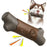 SZ-01 Dog Chewing Squeaky Toy Gift Wood Branch Plastic TPR Teething Stick (BPA Free, CPC / FDA / RoHS Certified) - 2
