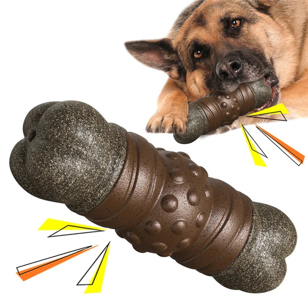 GGT-01 Bone Dog Chewing Squeaky Toy Gift Pet Teething Stick (BPA Free, CPC / FDA / RoHS Certified) - 2