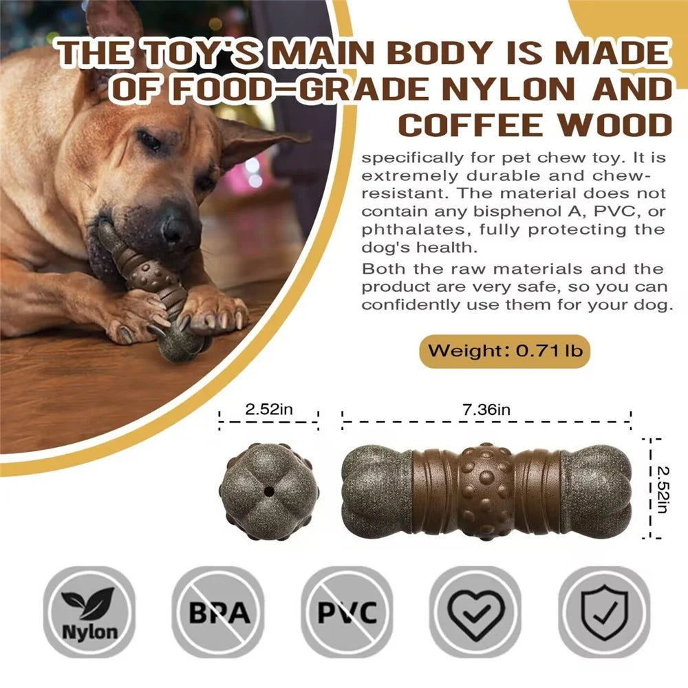GGT-01 Bone Dog Chewing Squeaky Toy Gift Pet Teething Stick (BPA Free, CPC / FDA / RoHS Certified) - 7