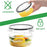 16Pcs / Set Kitchen Airtight Food Storage Jars Container with Lid PP Canisters (BPA-Free, FDA / LFGB / FCM Certified) - 7