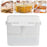 5L Pickle Kimchi Containers Press Plate Leakproof Airtight PP Storage Container with Handle - 2