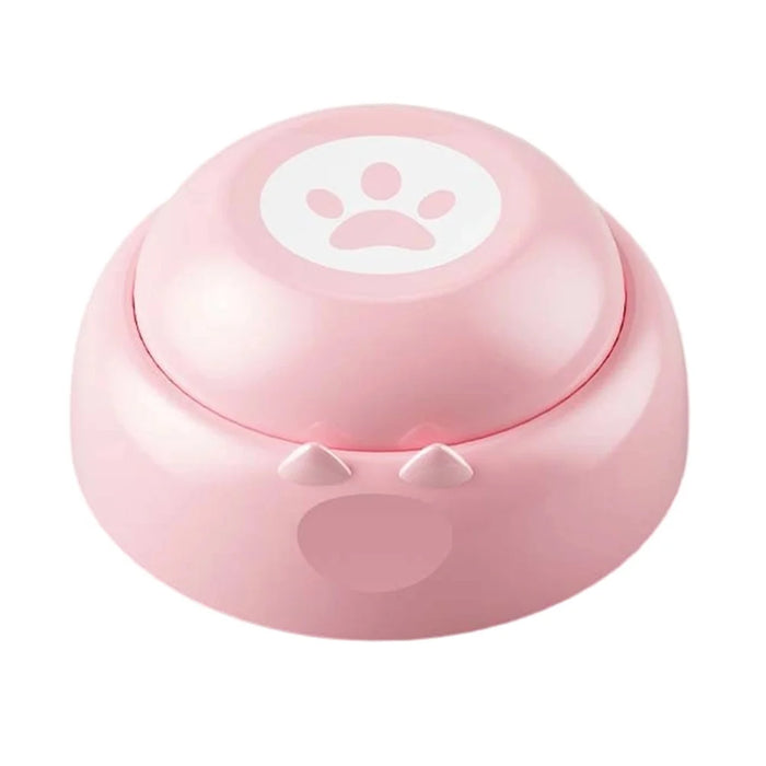 Pet Communication Sound Button Recordable Voice Trainer Gift for Interactive Training - Pink - 1