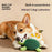 Ocean Animal Dog Rope Toy Squeaky Durable Pet Toys Turtle Crab Starfish for Chewing Playing - Turtle - 4