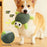 Ocean Animal Dog Rope Toy Squeaky Durable Pet Toys Turtle Crab Starfish for Chewing Playing - Turtle - 6