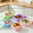 1000ml Rectangle Food Grade Silicone Collapsible Lunch Box Foldable Microwave Safe Storage Container (BPA-Free, FDA Certified) - Blue - 3