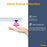 35 LEDs Motion Sensor LED Under Cabinet Night Light Human Body Induction Long Strip Lamp for Closet Wardrobe 0.4m - White - 5